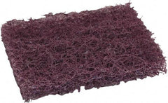 O-Cedar - 6" Long x 3-1/2" Wide x 7/8" Thick Scouring Pad - Heavy-Duty, Purple - Makers Industrial Supply