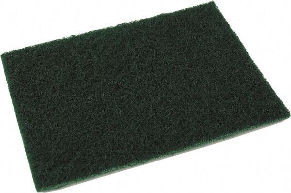 O-Cedar - 9" Long x 6" Wide x 1/2" Thick Scouring Pad - Heavy-Duty, Green - Makers Industrial Supply