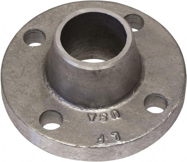 Latrobe Foundry - 12" Pipe, 19" OD, Weld Neck Aluminum Flange - 12 Holes, 7/8" Across Bolt Hole Centers, 150 psi, 4-1/2" Hub Length - Makers Industrial Supply