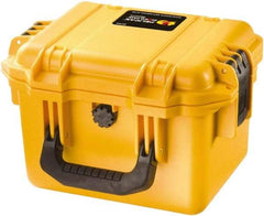 Pelican Products, Inc. - 9-51/64" Wide x 7-45/64" High, Clamshell Hard Case - Yellow, HPX High Performance Resin - Makers Industrial Supply