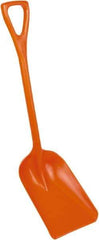 Remco - 14-1/2" High Square Plastic Shovel - 24-5/8" Long D-Grip Handle - Makers Industrial Supply