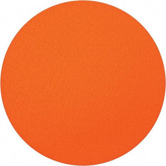 Norton - 20" Diam, 120 Grit Ceramic Adhesive PSA Disc - Medium Grade, Orange, Y Weighted Backing, Flexible - Makers Industrial Supply