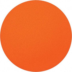 Norton - 20" Diam, 60 Grit Ceramic Adhesive PSA Disc - Coarse Grade, Orange, Y Weighted Backing, Flexible - Makers Industrial Supply