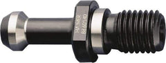 HAIMER - BT50 Taper, M24x3 Thread, 15° Angle Radius, Standard Retention Knob - 0.83" Knob Diam - Exact Industrial Supply