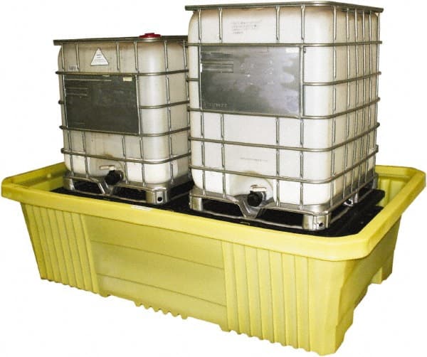 Enpac - IBC Sumps, Platforms & Decks Type: IBC Pallet Number of Totes: 2 - Makers Industrial Supply