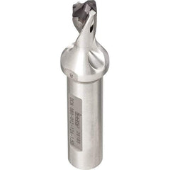 Iscar - 0.335" to 0.35" Diam, 1.5xD, 1/2" Max Depth, 1/2" Shank Diam, 2.87" OAL, Replaceable-Tip Drill - FCP, HCP-IQ, ICK, ICK-2M, ICM, ICP, iCP-2M Insert, 68675453 Toolholder, Series SumoCham - Makers Industrial Supply