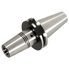 Iscar - 25mm Hole Diam, DIN69871-50 Taper Shank Shrink Fit Tool Holder & Adapter - 100mm Projection, 44mm Nose Diam, 58mm Clamping Depth, 20,000 RPM, Through Coolant - Exact Industrial Supply