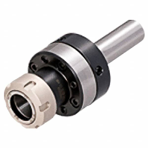 Iscar - 0.08" to 0.789" Capacity, 94.5mm Projection, Straight Shank, ER32 Collet Chuck - 6.87" OAL, 1-1/4" Shank Diam - Exact Industrial Supply