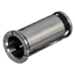 Iscar - 16mm ID x 20mm OD, 0.9449" Head Diam, Sealed Hydraulic Chuck Sleeve - Steel, 2" Length Under Head - Exact Industrial Supply