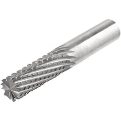 Iscar - 3/8" Diam, 1" LOC, End Mill End, Solid Carbide Diamond Pattern Router Bit - Right Hand Cut, 3" OAL, 3/8" Shank Diam, Use on Composite - Makers Industrial Supply