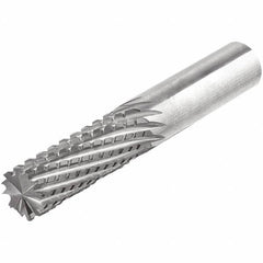 Iscar - 10mm Diam, End Mill End, Solid Carbide Diamond Pattern Router Bit - Right Hand Cut, 2-53/64" OAL, Use on Composite - Makers Industrial Supply