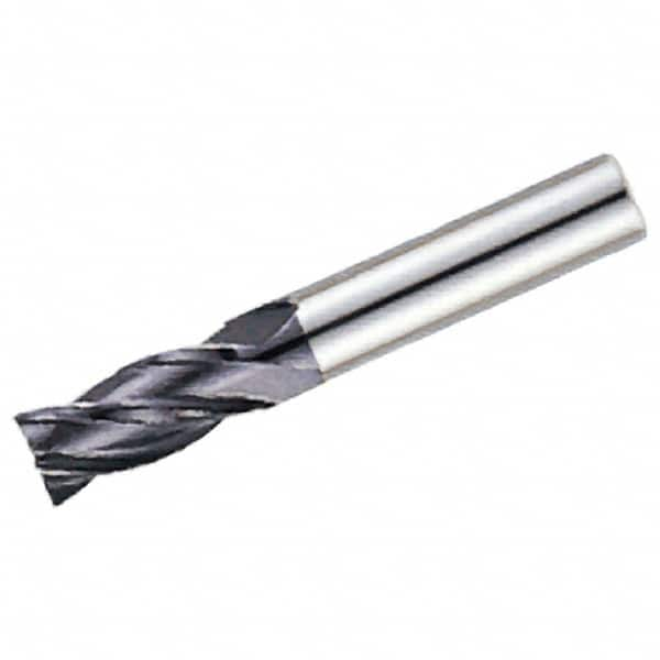 Iscar - 1/2", 4 Flute, Single End, Solid Carbide, 0.023" Corner Radius End Mill - 3" OAL, Right Hand Flute, 1" LOC, Right Hand Cut - Makers Industrial Supply