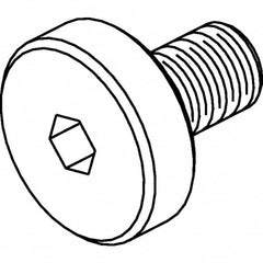 Kennametal - Hex Socket Lock Screw for Indexables - Makers Industrial Supply