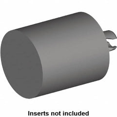 Kennametal - Modular Connection, 140mm Diameter, Tool Holder Blank - 130mm Projection Gage Line to Nose End - Exact Industrial Supply