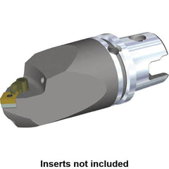 Kennametal - Neutral Cut, Size KM63, CN.. Insert Compatiblity, Modular Turning & Profiling Cutting Unit Head - 115mm Head Length, Through Coolant, Series M-Clamping - Makers Industrial Supply