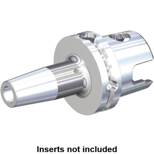 Kennametal - 1-1/4" Hole Diam, KM80ATC Modular Connection Shrink Fit Tool Holder & Adapter - 4.724" Projection, 1.73" Nose Diam, 2.01" Clamping Depth, 15,000 RPM, Through Coolant - Exact Industrial Supply