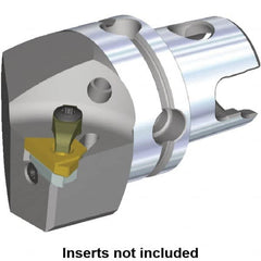 Kennametal - Insert Style LT 16EL, 50mm Head Length, Right Hand Cut, External Modular Threading Cutting Unit Head - System Size KM50TS, 35mm Center to Cutting Edge, Series LT Threading - Makers Industrial Supply