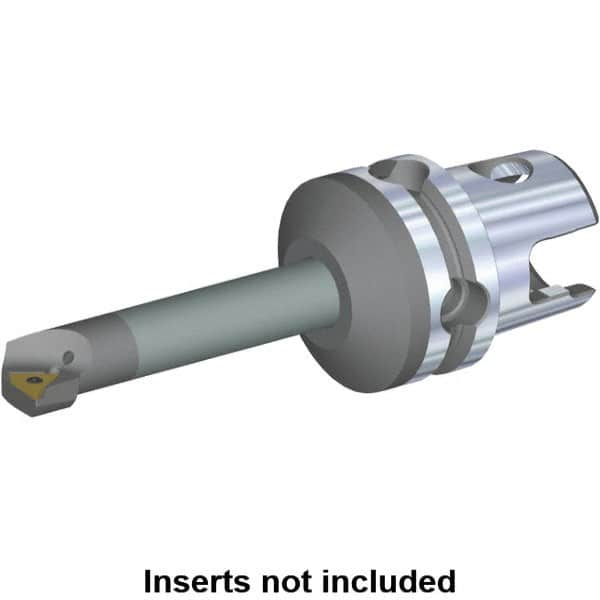 Kennametal - Right Hand Cut, 20mm Min Bore Diam, Size KM50 Carbide Modular Boring Cutting Unit Head - 3.1496" Max Bore Depth, Through Coolant, Compatible with TP.. - Makers Industrial Supply