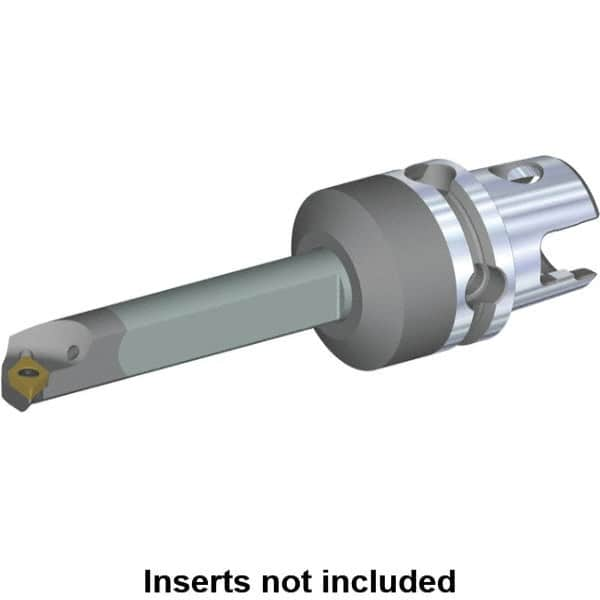 Kennametal - Left Hand Cut, 20mm Min Bore Diam, Size KM50 Carbide Modular Boring Cutting Unit Head - 3.1496" Max Bore Depth, Through Coolant, Compatible with DP.. - Makers Industrial Supply