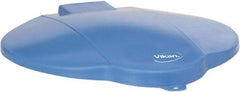 Vikan - 3 Gal Polypropylene Pail Lid - Blue, For Use with 5688 - Makers Industrial Supply