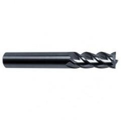 1/2" Dia. - 3-1/2" OAL - 4 FL Variable Helix Bright Carbide End Mill - Makers Industrial Supply