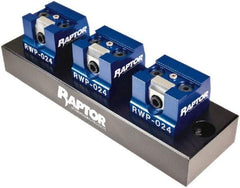 Raptor Workholding - 3/4" Jaw Width, 2-7/8" High x 10" Long x 4" Wide Dovetail Vise - For Use with 4 & 5 Axis Workholding Systems - Makers Industrial Supply