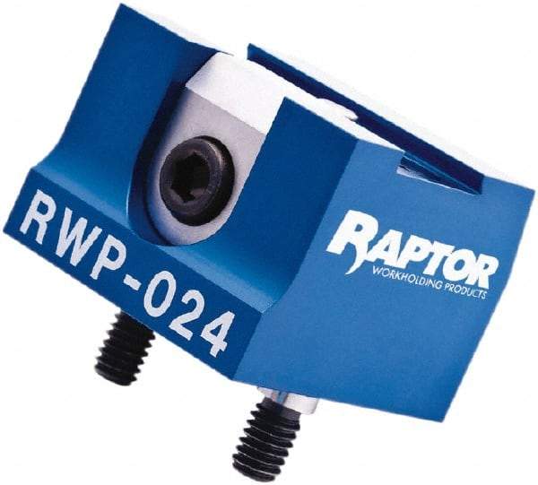 Raptor Workholding - 3/4" Jaw Width, 1-1/2" High x 2" Long x 2" Wide Dovetail Vise - For Use with 4 & 5 Axis Workholding Systems - Makers Industrial Supply