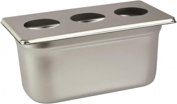 CREST ULTRASONIC - Stainless Steel Parts Washer Cover - 1/4" High, Use with Parts Washers - Makers Industrial Supply