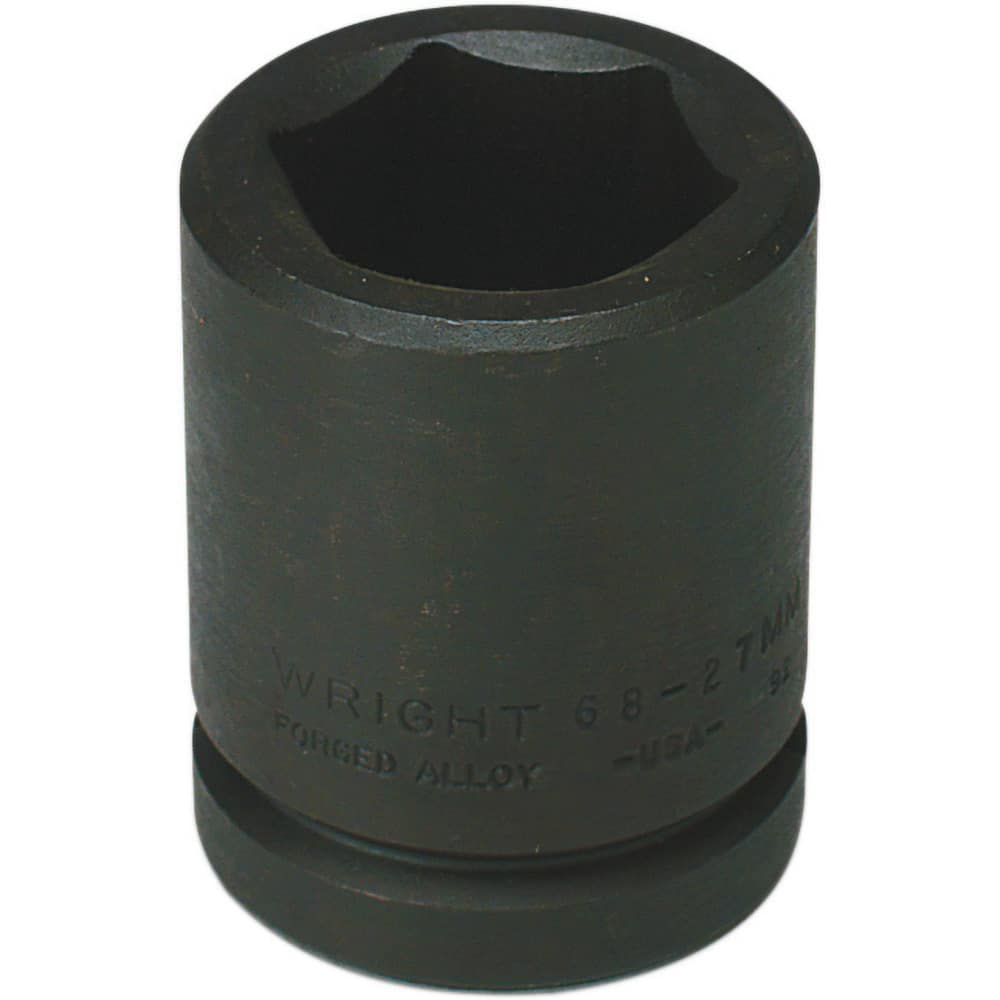 Wright Tool & Forge - Impact Sockets; Drive Size: 3/4 ; Size (mm): 40.0000 ; Type: Standard ; Style: Impact Socket ; Style: Impact Socket ; Style: Impact Socket - Exact Industrial Supply