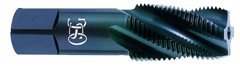 3/4-14 Dia. - 5 FL - HSS - Steam Oxide Standard Spiral Flute Pipe Tap - Makers Industrial Supply