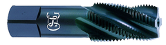 1/8-27 (lg. shk.) Dia. - 4 FL - HSS - Steam Oxide Standard Spiral Flute Pipe Tap - Makers Industrial Supply