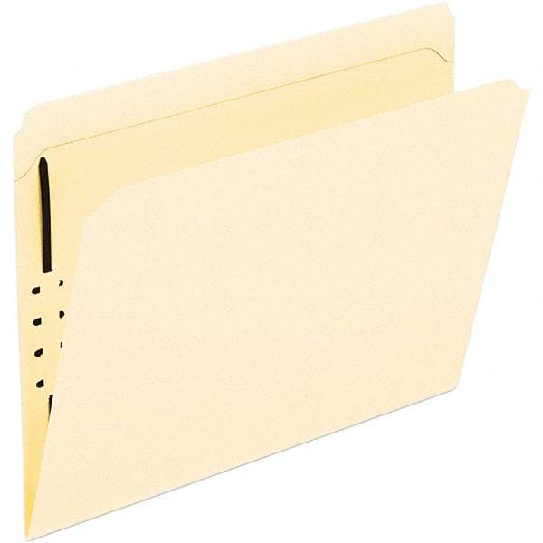 Pendaflex - 8-1/2 x 11", Letter Size, Manila, File Folders with Top Tab - Straight Tab Cut Location - Makers Industrial Supply