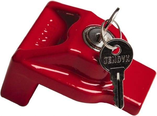 Jendyk - Glad Hand Lock - For Use with Semi-Trailer Glad Hand Air Brake Connections - Makers Industrial Supply