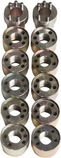 Jendyk - Wheel Lock Set - For Use with Hub-Piloted Wheels (M22 x 1.5 Thread Size) - Makers Industrial Supply