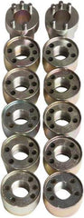 Jendyk - Wheel Lock Set - For Use with Hub-Piloted Wheels (M22 x 1.5 Thread Size) - Makers Industrial Supply