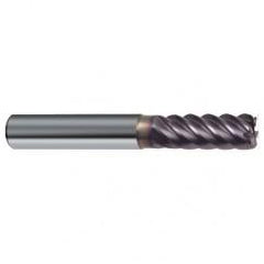 5/8" Dia. - 3-1/2" OAL - 45° Helix Firex Carbide End Mill - 6 FL - Makers Industrial Supply