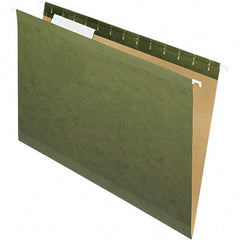 Pendaflex - 8-1/2 x 14", Legal, Standard Green, Hanging File Folder - 11 Point Stock, 1/3 Tab Cut Location - Makers Industrial Supply