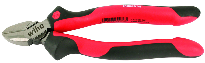 7" Soft Grip Pro Series Diagonal Cutters w/ Dynamic Joint - Makers Industrial Supply