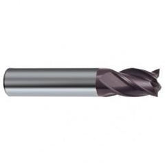 1/2 Dia. x 2-1/2 Overall Length 4-Flute Square End Solid Carbide SE End Mill-Round Shank-Center Cut-Firex - Makers Industrial Supply