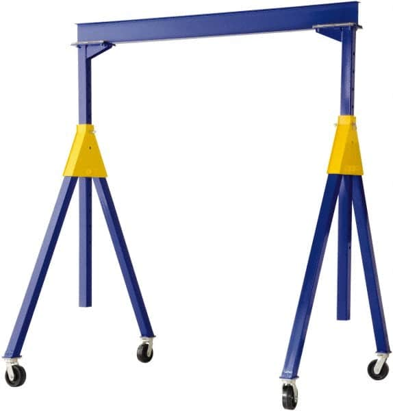 Vestil - 2,000 Lb Load Capacity, Steel Gantry Crane - 15' Span - Makers Industrial Supply