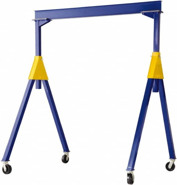 Vestil - 4,000 Lb Load Capacity, Steel Gantry Crane - 14-31/32' Span - Makers Industrial Supply