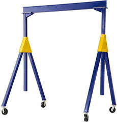 Vestil - 8,000 Lb Load Capacity, Steel Gantry Crane - 10' Span - Makers Industrial Supply