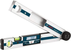 Bosch - Digital & Dial Protractors Style: Angle Measuring Range (Degrees): 220 - Makers Industrial Supply