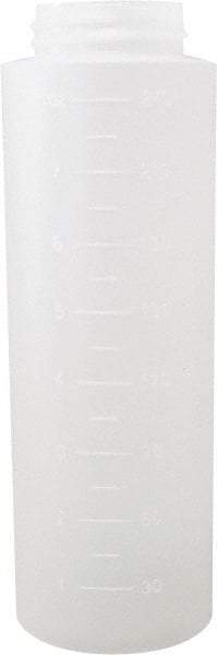 PRO-SOURCE - 8 oz Polyethylene Bottle - Clear - Makers Industrial Supply