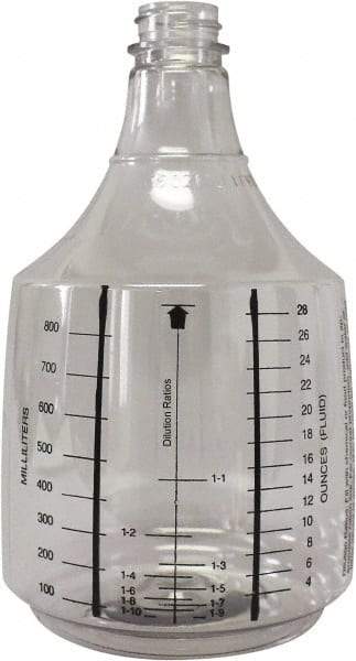 PRO-SOURCE - 36 oz Polyethylene Bottle - Clear - Makers Industrial Supply