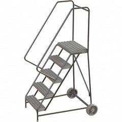 TRI-ARC - Rolling & Wall Mounted Ladders & Platforms Type: Rolling Warehouse Ladder Style: Rolling Safety Ladder - Makers Industrial Supply