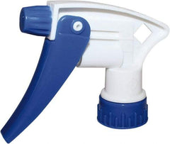 PRO-SOURCE - Plastic Trigger Sprayer - Blue/White, 9-1/4" Dip Tube Length - Makers Industrial Supply