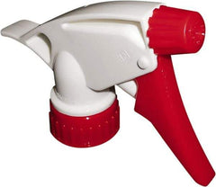 PRO-SOURCE - Plastic Trigger Sprayer - Red/White, 7-1/4" Dip Tube Length - Makers Industrial Supply