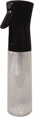 PRO-SOURCE - 10 oz Polyethylene Bottle & Trigger Sprayer - Black - Makers Industrial Supply