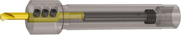 Vargus - Internal Thread, Neutral Cut, 3/4" Shank Width x 3/4" Shank Height Indexable Threading Toolholder - 3.74" OAL, 6.0SIR Insert Compatibility, SMC Toolholder, Series Micro - Makers Industrial Supply